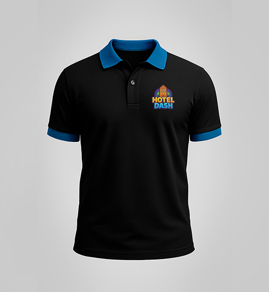 Polo cuello camisero Hotel Dash