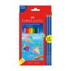 Colores Largos Faber Castell Triangulares Clásicos X 12 Und