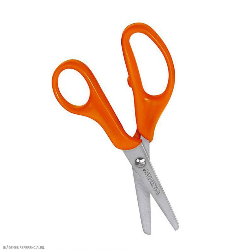 Tijera Vinifan 5'' Mango Naranja X 1 Und - Imagen 2